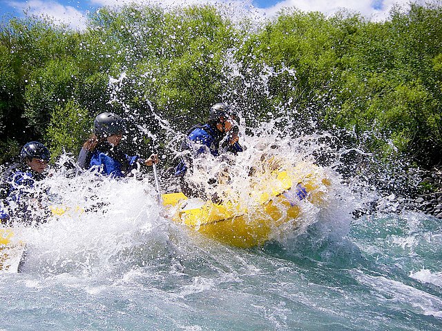 Rafting in the Puster Valley