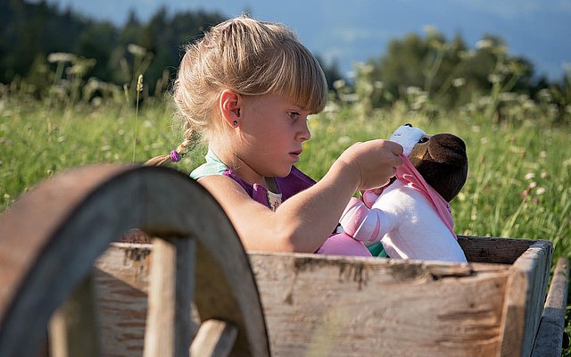 Families with children at the Lindnerhof